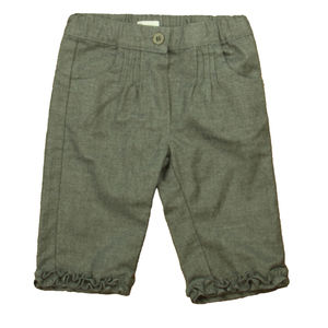 Il Gufo Girls Gray Pants size: 18 Months